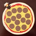 Bộ xếp hình Pizza Jigsaw Puzzles - Thumbnail 4