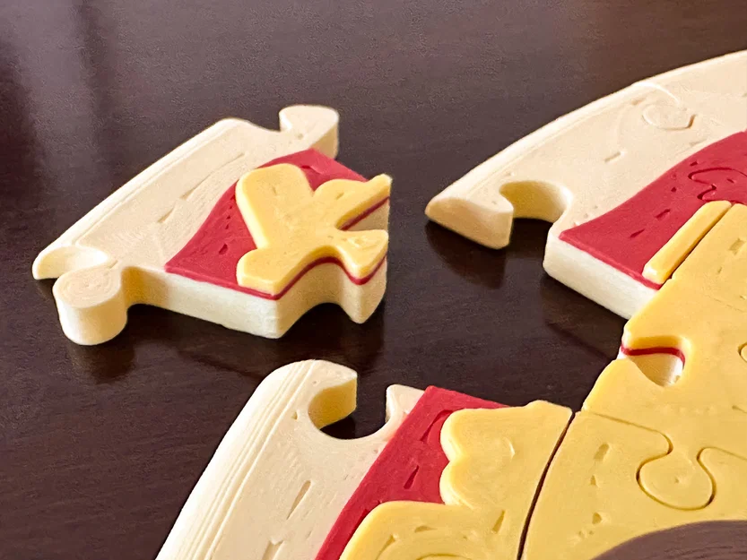 Bộ xếp hình Pizza Jigsaw Puzzles - Image 5