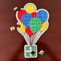 Bộ thiết kế Puzzle kèm các mẫu Puzzle Bóng bay - Thumbnail 1