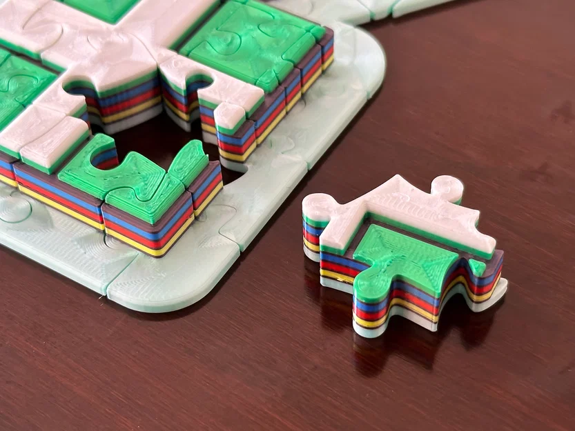 Bộ thiết kế Puzzle kèm các mẫu Puzzle Bóng bay - Image 2