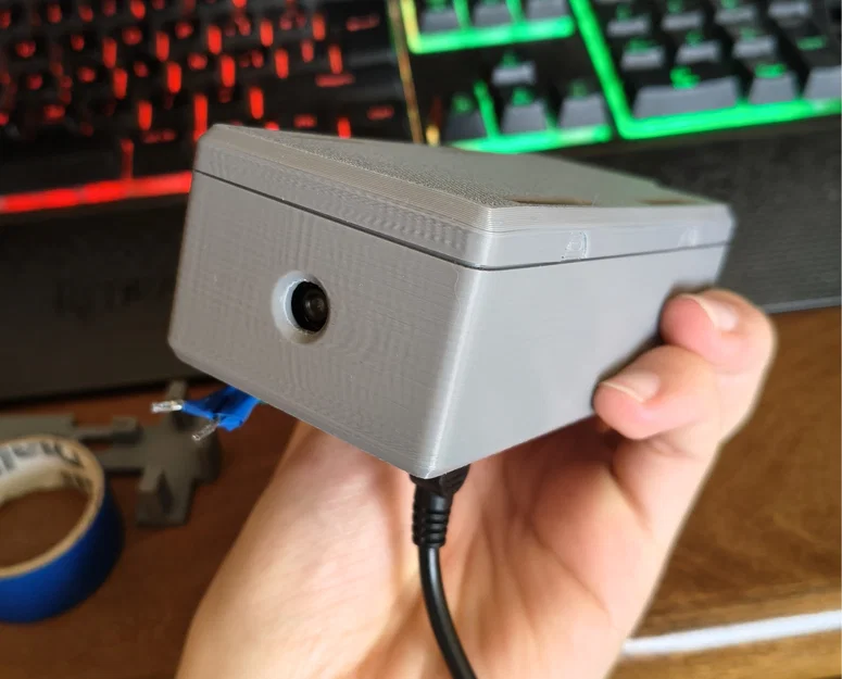 Case Dashcam Parametric cho Raspberry Pi Zero (2W) kèm Pi V3 Cam và Quạt 30x30x8 mm - Image 2
