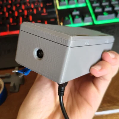 Case Dashcam Parametric cho Raspberry Pi Zero (2W) kèm Pi V3 Cam và Quạt 30x30x8 mm