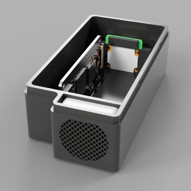 Case Dashcam Parametric cho Raspberry Pi Zero (2W) kèm Pi V3 Cam và Quạt 30x30x8 mm - Image 3