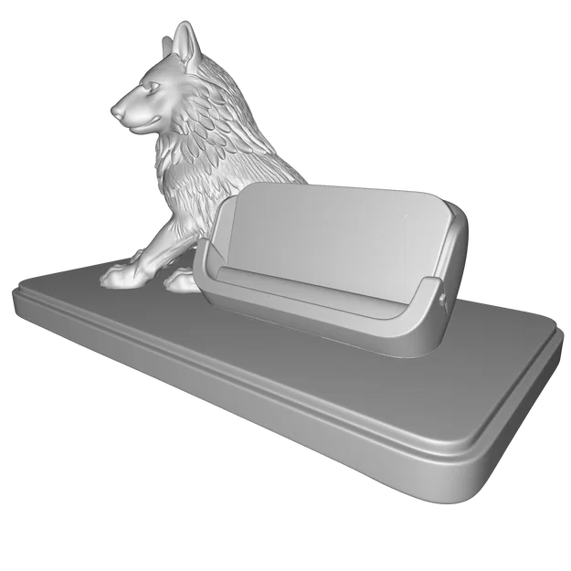 Wolf Desk Organizer – Mô hình 3D trang trí và tiện ích (FBX, STL, USDZ, GLB) - Image 5