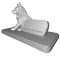 Wolf Desk Organizer – Mô hình 3D trang trí và tiện ích (FBX, STL, USDZ, GLB) - Thumbnail 5