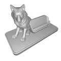 Wolf Desk Organizer – Mô hình 3D trang trí và tiện ích (FBX, STL, USDZ, GLB) - Thumbnail 6