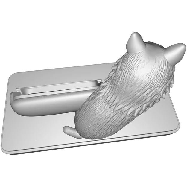 Wolf Desk Organizer – Mô hình 3D trang trí và tiện ích (FBX, STL, USDZ, GLB) - Image 9