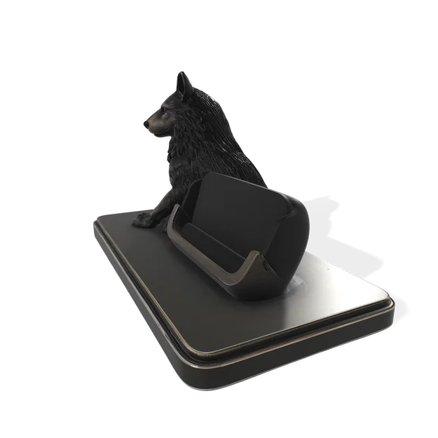 Wolf Desk Organizer – Mô hình 3D trang trí và tiện ích (FBX, STL, USDZ, GLB) - Image 11