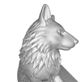 Wolf Desk Organizer – Mô hình 3D trang trí và tiện ích (FBX, STL, USDZ, GLB) - Thumbnail 14