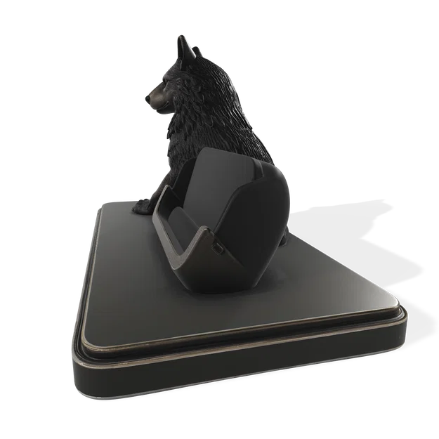 Wolf Desk Organizer – Mô hình 3D trang trí và tiện ích (FBX, STL, USDZ, GLB) - Image 15