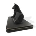 Wolf Desk Organizer – Mô hình 3D trang trí và tiện ích (FBX, STL, USDZ, GLB) - Thumbnail 15