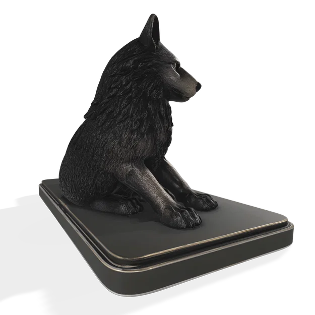Wolf Desk Organizer – Mô hình 3D trang trí và tiện ích (FBX, STL, USDZ, GLB) - Image 20