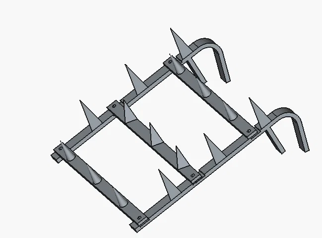 Hệ thống gai chống chim bồ câu dạng mô-đun cho máng xối - Image 1