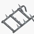 Hệ thống gai chống chim bồ câu dạng mô-đun cho máng xối - Thumbnail 1