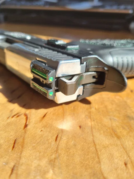 Thước ngắm sau fiber-optic cho ASG CZ P-09 - Image 1
