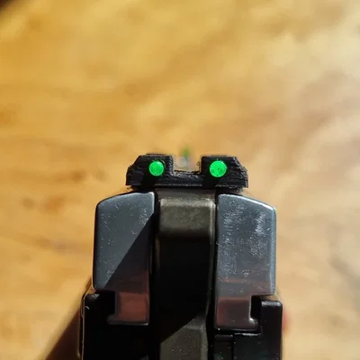 Thước ngắm sau fiber-optic cho ASG CZ P-09