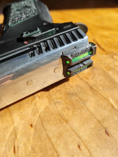 Thước ngắm sau fiber-optic cho ASG CZ P-09 - Image 3