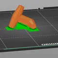 Mô hình khối chắn sóng Tetrapod (Dolosse) cho in 3D - Thumbnail 3