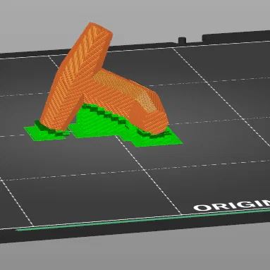 Mô hình khối chắn sóng Tetrapod (Dolosse) cho in 3D