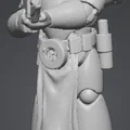 Mô hình chiến binh Space Marine in 3D - Warhammer 40k fanart - Thumbnail 3