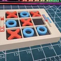 Tic Tac Toe (Tris) – Bộ cờ 3D có tích hợp bộ đếm điểm & hộp đựng - Thumbnail 2