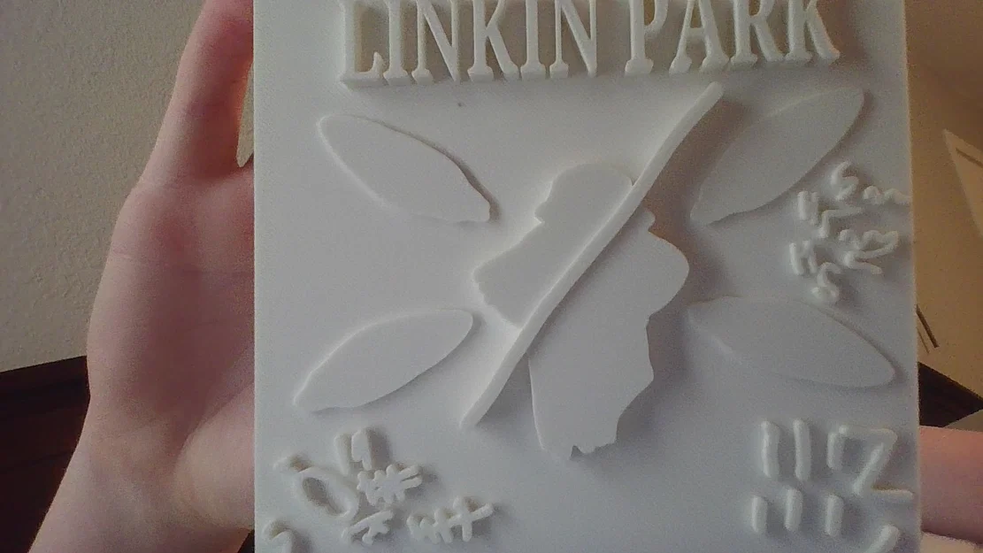 Mô hình trang trí bìa album Hybrid Theory của Linkin Park - Image 1