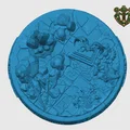 Đế trưng bày mô hình Demon Lair - Demon Lair Miniature Base cho game RPG - Thumbnail 3