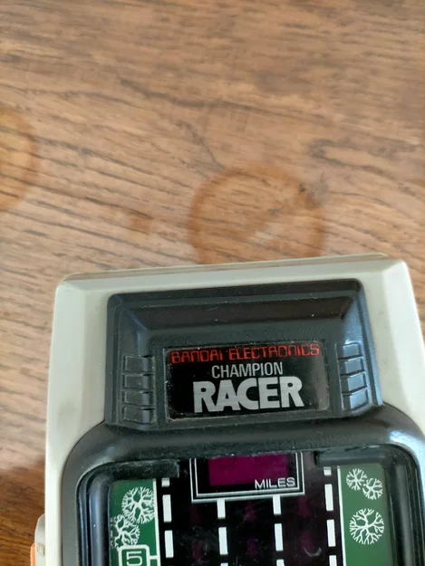 Nắp đậy pin cho máy chơi game cầm tay Bandai Champion Racer - Image 3