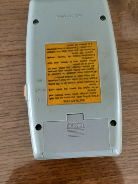 Nắp đậy pin cho máy chơi game cầm tay Bandai Champion Racer - Image 5