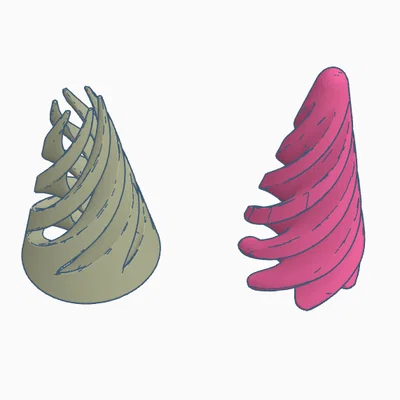 Mô hình đồ chơi xả stress hình nón lồng nhau (Cone Fidget Toy)