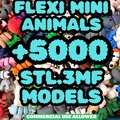 Bộ Sưu Tập 5000+ Mô Hình Động Vật Mini Linh Hoạt (Flexi Mini Animals) - Thumbnail 1