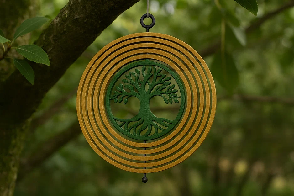 Chuông Gió Xoay – Cây Đời (Tree of Life) - Image 1