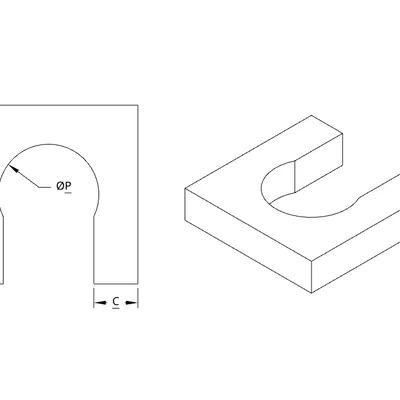 Bộ dưỡng dẫn hướng cắt ống đa năng (Pipe Cutting Guides) in 3D