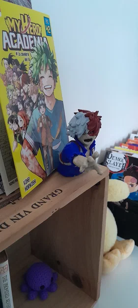 Mô hình 3D Shoto Todoroki - Tượng bán thân cực chất cho fan My Hero Academia - Image 2