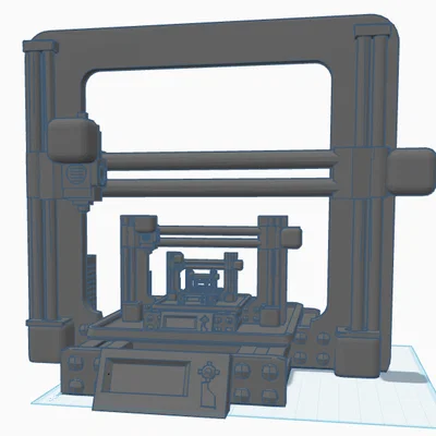 Mô hình máy in 3D in máy in 3D
