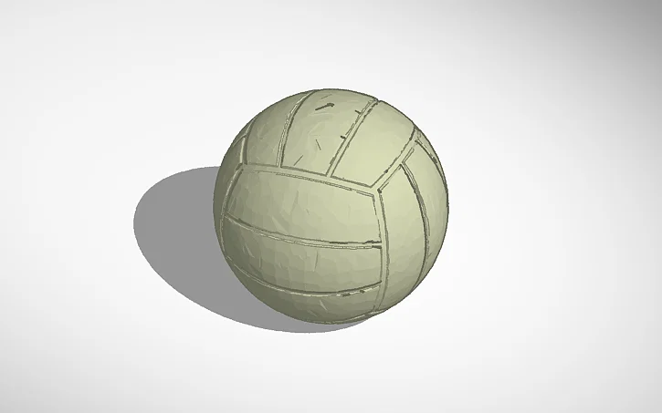 Mô hình quả bóng chuyền (Volleyball) cho máy in 3D - Image 1