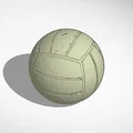 Mô hình quả bóng chuyền (Volleyball) cho máy in 3D - Thumbnail 1