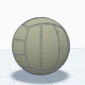 Mô hình quả bóng chuyền (Volleyball) cho máy in 3D - Thumbnail 2