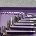 Khay đựng lục giác (Allen Key) hệ Gridfinity kèm thước đo - Thumbnail 2