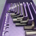 Khay đựng lục giác (Allen Key) hệ Gridfinity kèm thước đo - Thumbnail 3