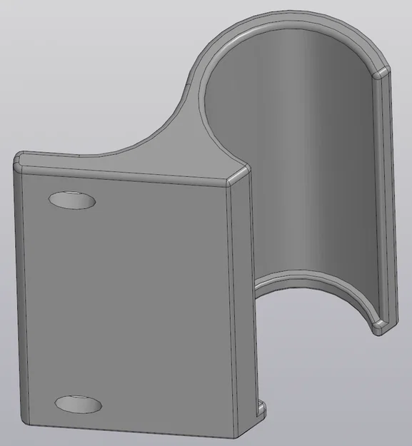 Giá treo bơm xe đạp in 3D gắn khung tiện lợi (Bike Pump Holder) - Image 1