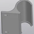 Giá treo bơm xe đạp in 3D gắn khung tiện lợi (Bike Pump Holder) - Thumbnail 1