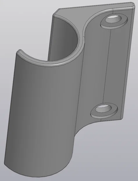 Giá treo bơm xe đạp in 3D gắn khung tiện lợi (Bike Pump Holder) - Image 2