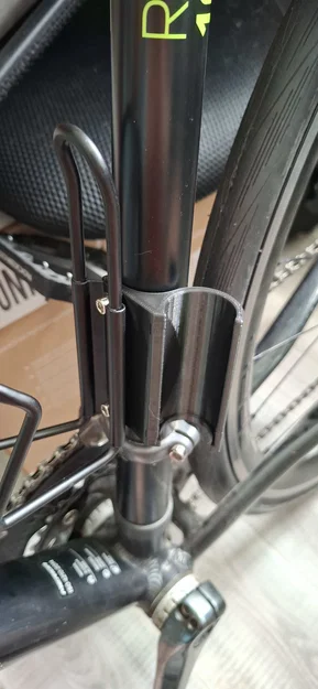 Giá treo bơm xe đạp in 3D gắn khung tiện lợi (Bike Pump Holder) - Image 5