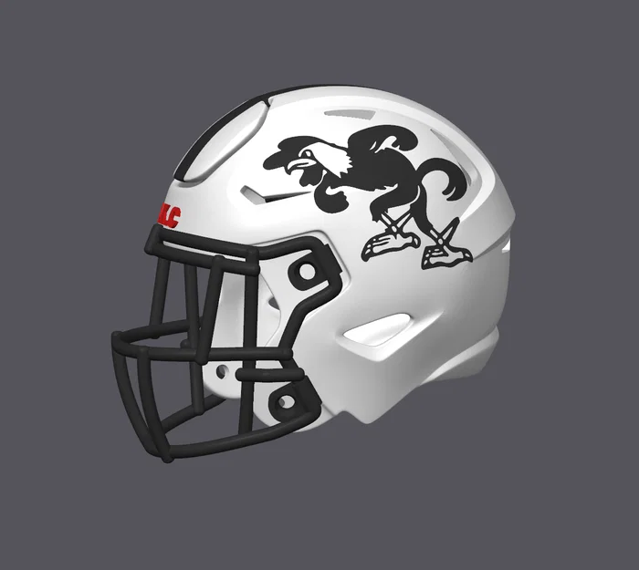 Mô hình mũ bóng bầu dục Jacksonville State Gamecocks - Image 2