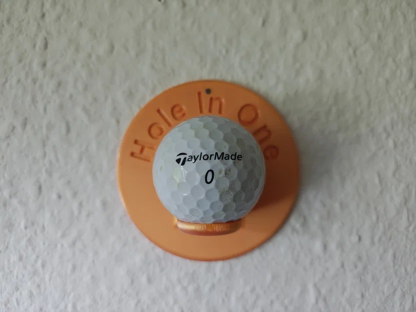 Bảng treo trưng bày bóng Golf kỷ niệm Hole In One (Mẫu 3D đẹp) - Image 1