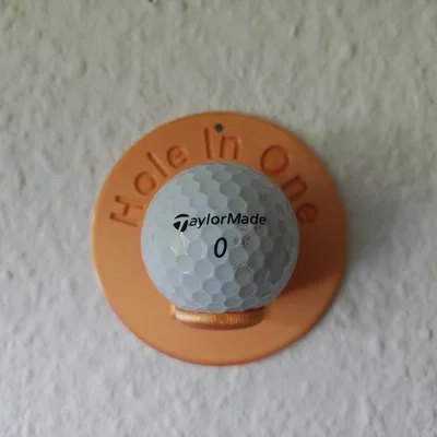 Bảng treo trưng bày bóng Golf kỷ niệm Hole In One (Mẫu 3D đẹp)