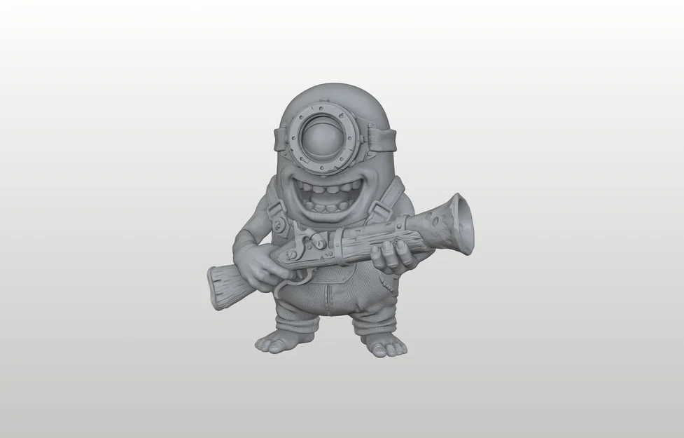 Chiến binh Minion tí hon - Mô hình Fantasy (Tabletop RPG) - Đã có Pre-support - Image 1