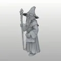 Merlin Đại Pháp Sư - Mô hình Wizard / Sorcerer (32mm) - Đã có sẵn hỗ trợ in - Thumbnail 3