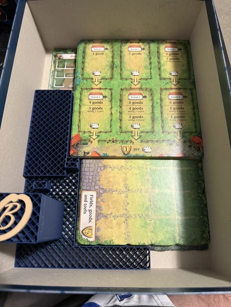 Khay đựng Deluxe cho Hallertau - Hỗ trợ sleeve, cất dọc, box-to-table - Image 8